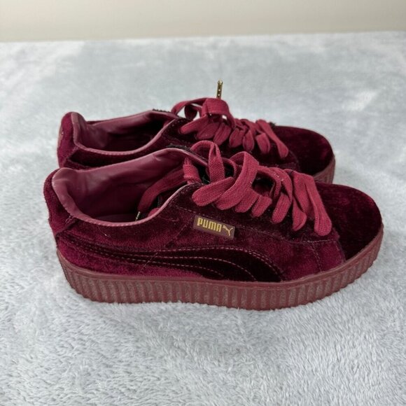 Puma Fenty Creeper Women's Size 6 Burgundy - Picture 1 of 12